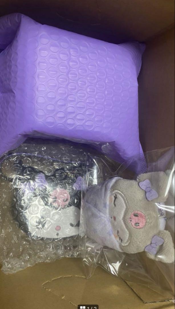 New Item Inspection Passed Kuromi Watch ② [4-point bonus] Overseas Limited Edition Analog-Digital Dual Display