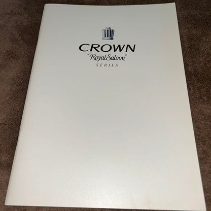 Toyota CROWN "Royal Saloon" Catalog "Accessories Catalog"