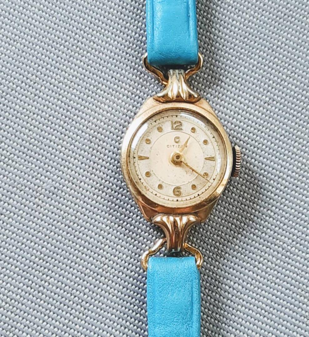 Antique Fine Citizen Women's Watch Running Hand-Wound