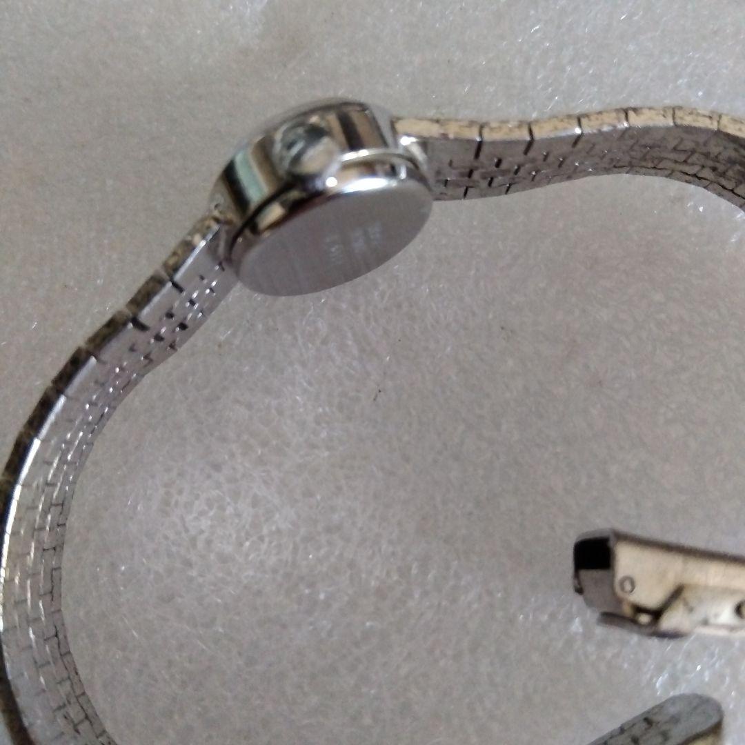 Swiss Fine Item Iusam Winding Watch Silver Stainless Steel Movement