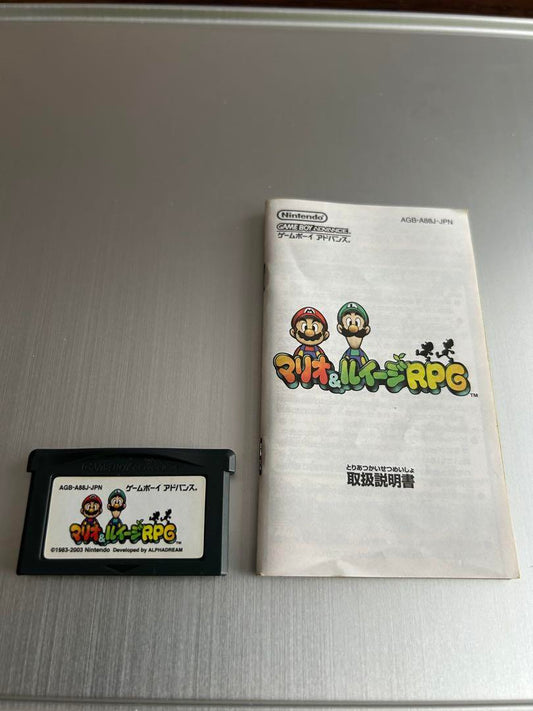 Mario & Luigi RPG Game Boy Advance