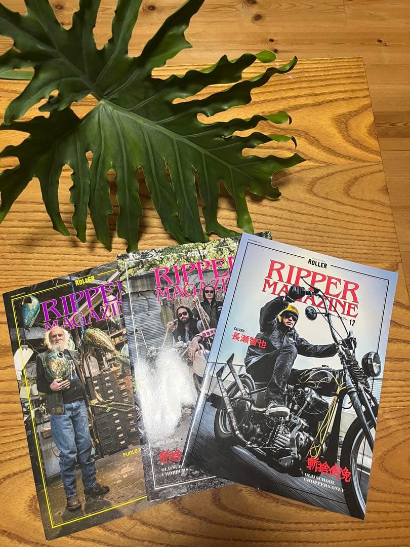 RIPPER MAGAZINE Issues 07, 08, 12 Long Koseki Tomoya CZ Cycle Zombie