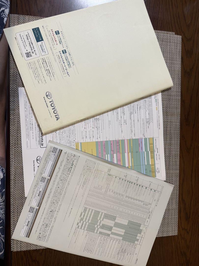 Toyota Alphard Catalog Manual