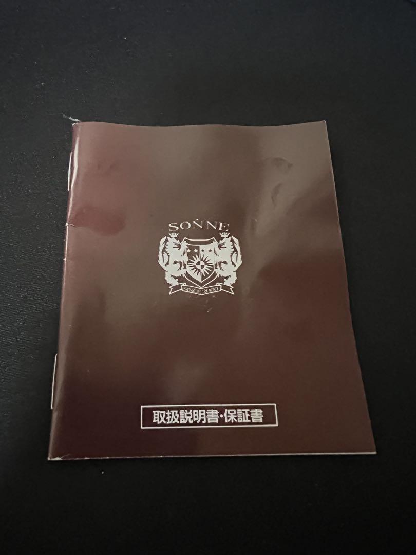 Unused item on sale! SONNE x HAORI Automatic Winding Watch Chronograph