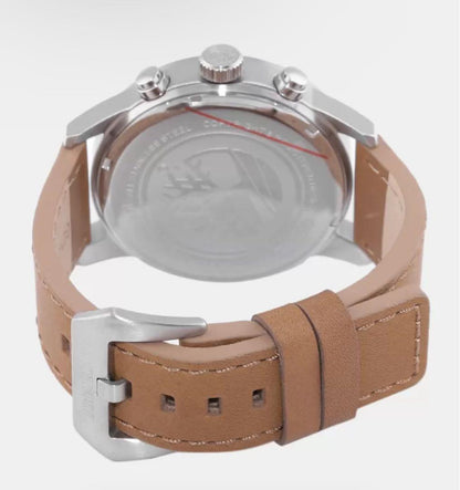 Timberland Wingate Analog Watch 48mm 50m Water Resistant Leather