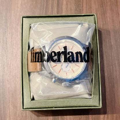 Timberland Wingate Analog Watch 48mm 50m Water Resistant Leather