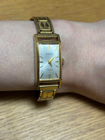 【Operational Product】Seiko Venus Winding Watch Gold Vintage