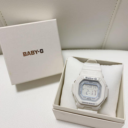 BABYG Digital Watch White CASIO Shock Resist