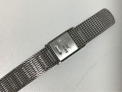 Q&Q Oversized Quartz Watch Mesh Band