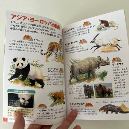 School Encyclopedia NEO Baby Animals, Mini Encyclopedia 2 Volumes McDonald's Bonus