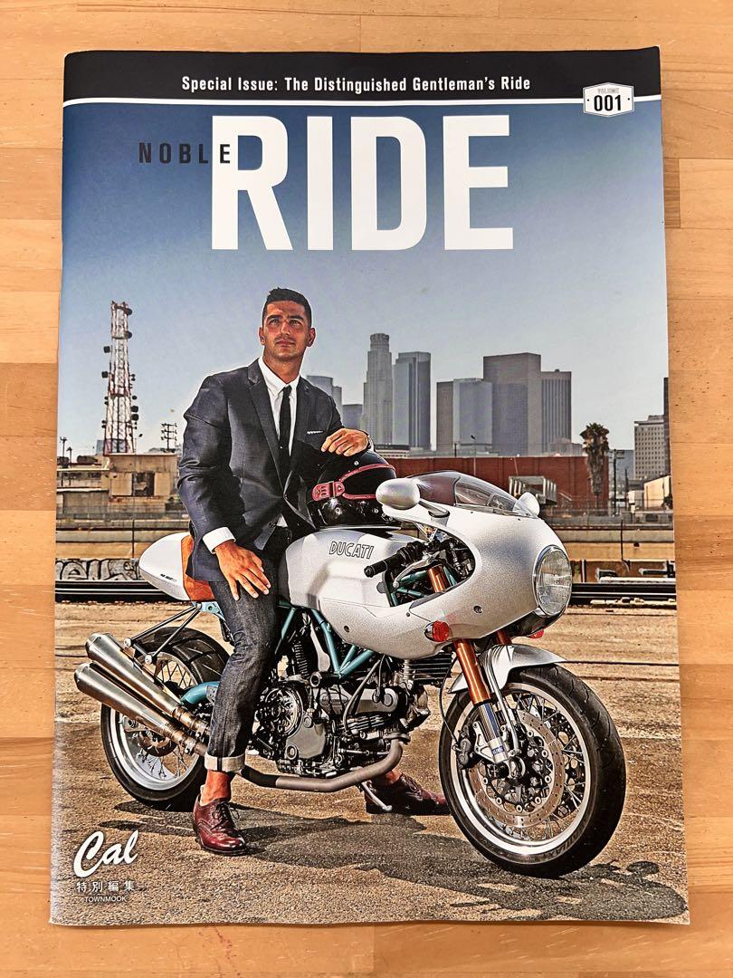 Noble Ride vol.001 Noble Ride 001 Cafe Racer Magazine