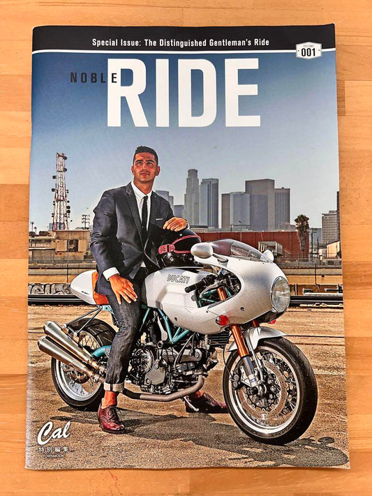 Noble Ride vol.001 Noble Ride 001 Cafe Racer Magazine