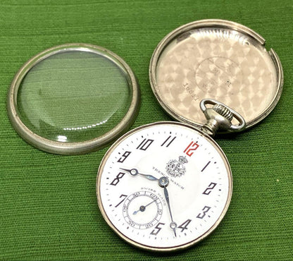 Borel Kurbos 1920s Pocket Watch for Domestic Use in China, Borel Kurbos, Hand-Wound Operation