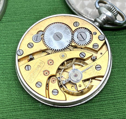 Borel Kurbos 1920s Pocket Watch for Domestic Use in China, Borel Kurbos, Hand-Wound Operation