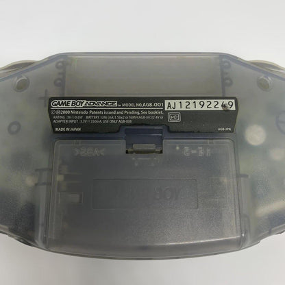 Operational Verification Complete Nintendo Game Boy Advance Console Clear