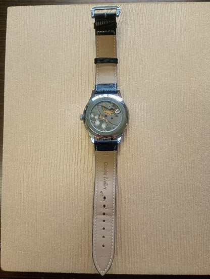 Molnija Winding Analog Watch Silver/Black