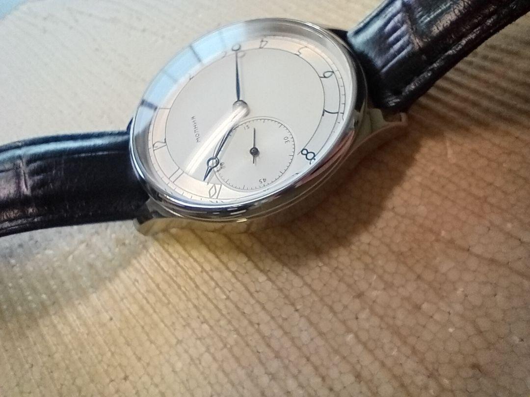 Molnija Winding Analog Watch Silver/Black