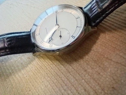 Molnija Winding Analog Watch Silver/Black