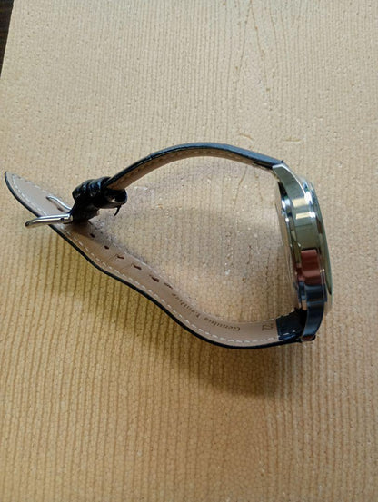 Molnija Winding Analog Watch Silver/Black