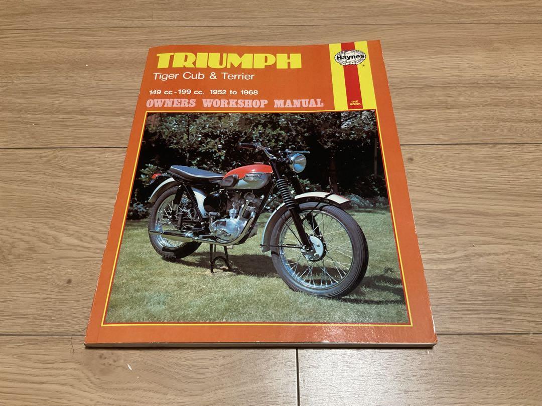TRIUMPH Tiger Cub & Terrier Manual Triumph