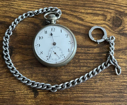 Antique Pocket Watch Tavannes Watch Swiss-made Hand-wound