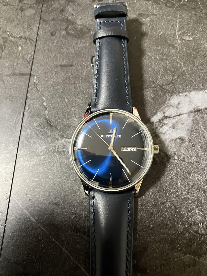 REEF TIGER Mechanical Watch Thin Water-Resistant