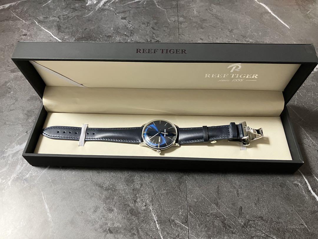 REEF TIGER Mechanical Watch Thin Water-Resistant