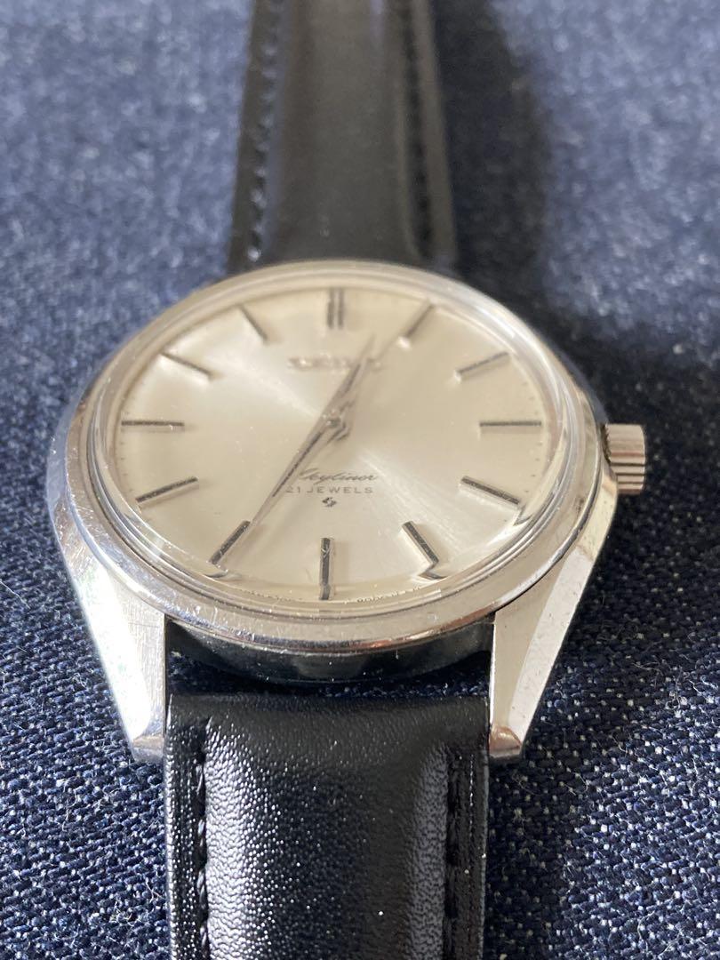SEIKO Skyliner Gent's Automatic Wristwatch Silver Condition: Working